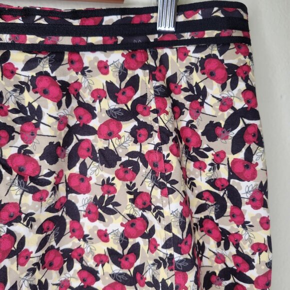 Christopher & Banks Petite Cotton Stretch Floral Skirt, Size 8P - Picture 2 of 9